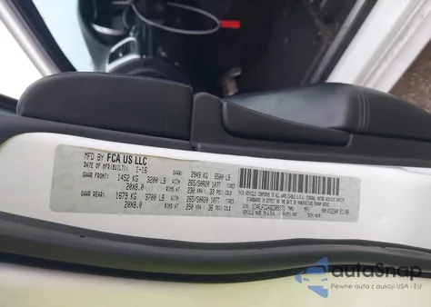 2016 Jeep Grand Cherokee High Altitude from USA, damaged, VIN 1C4RJFCG4GC309771